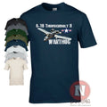 A10 Thunderbolt II t-shirt USAF Marine corp Warthog aircraft