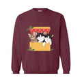 Cute Cat Christmas Sweatshirt, 90s Cat Christmas Hoodie, Retro Christmas Gift, F