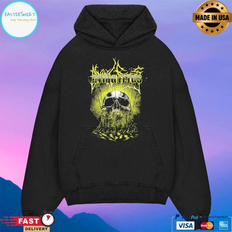 Dying Fetus Blood Pool Skull T-shirts