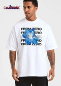 Linkin Park From Zero Bright Blue Flower Petals shirt