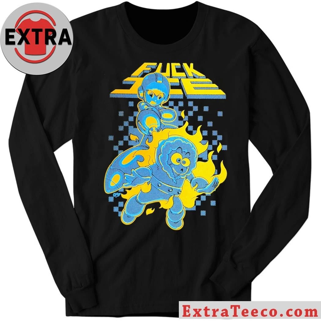 Mega Man Fuck Ice Clay Graham Art Shirt
