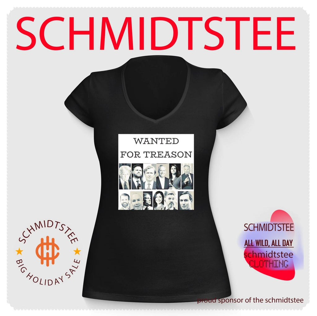 Wanted for treason Donald Trump JD Vance Tulsi Gabbard Jared Kushner shirt