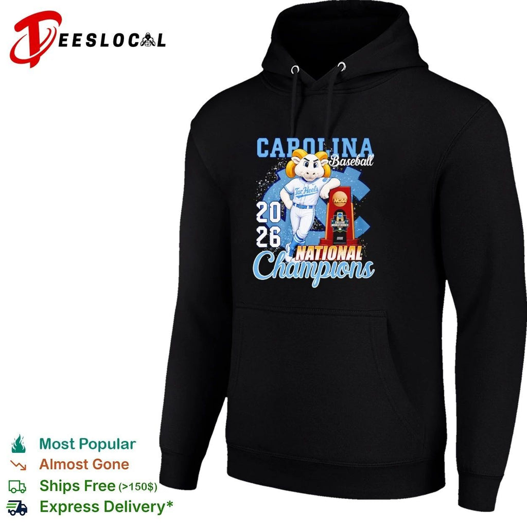Carolina Baseball 2026 National Champions T-shirt