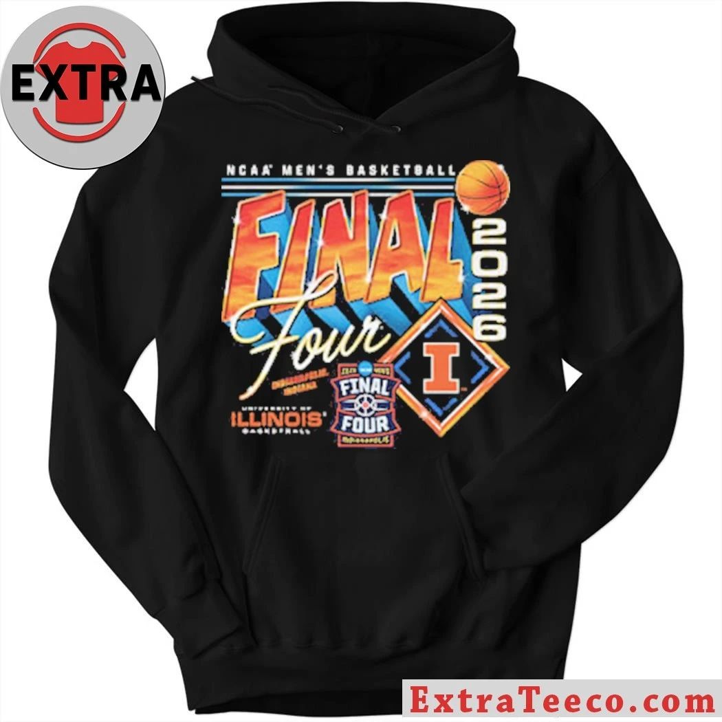 UIL M BLACK 2026 Men’s Basketball Final Four Logo T-Shirt- Top-Rated Gift for College Basketball Lovers