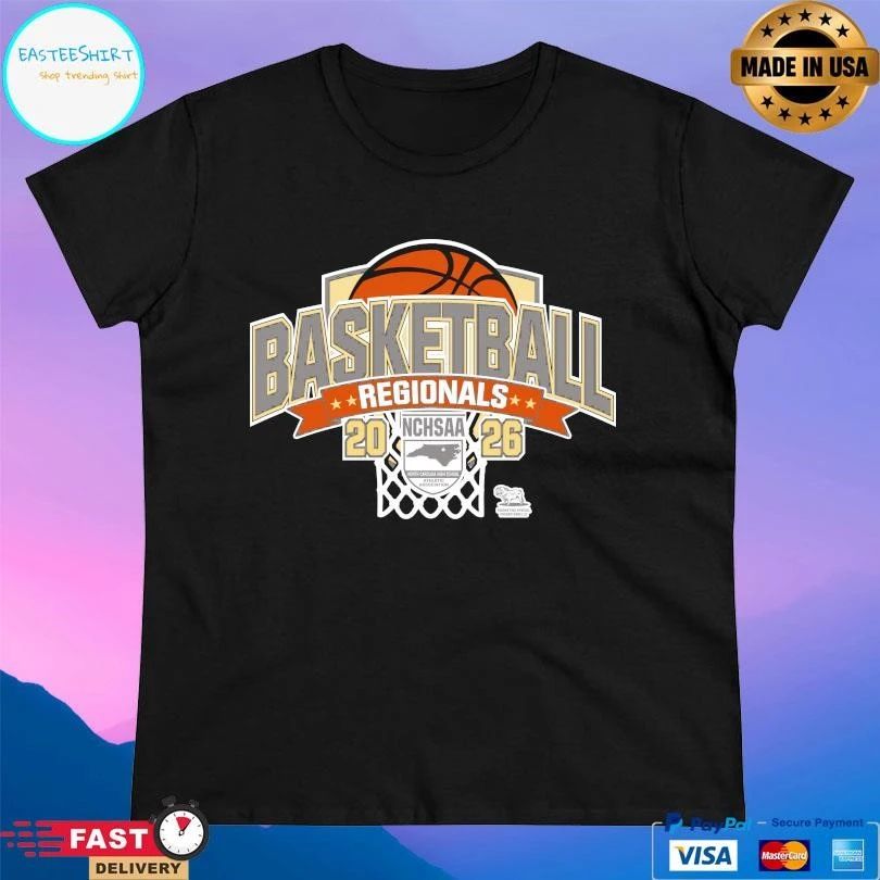 NCHSAA Basketball Regionals 2026 T-shirts