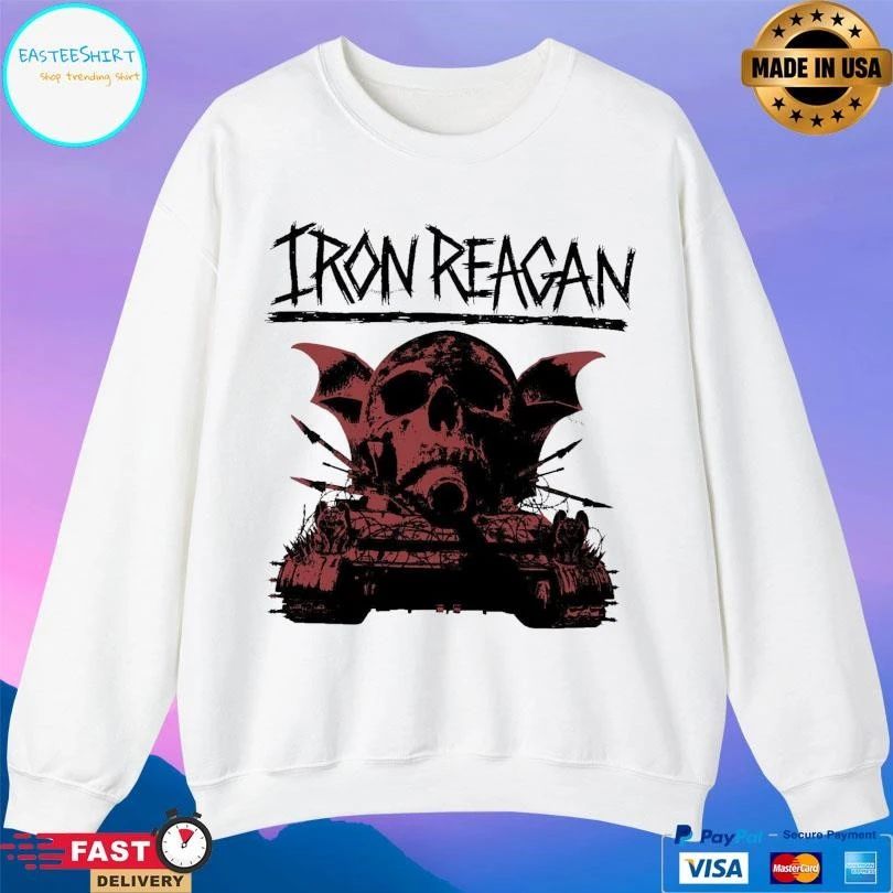 Iron Reagan Warning T-shirts