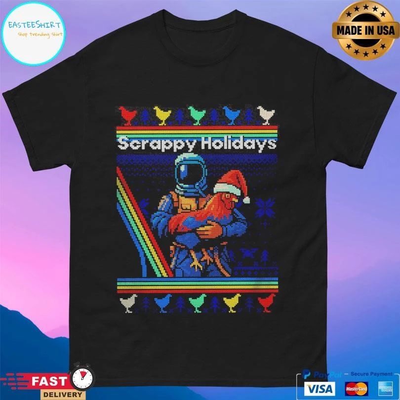 Scrappy Holidays Christmas 2025 T-shirts