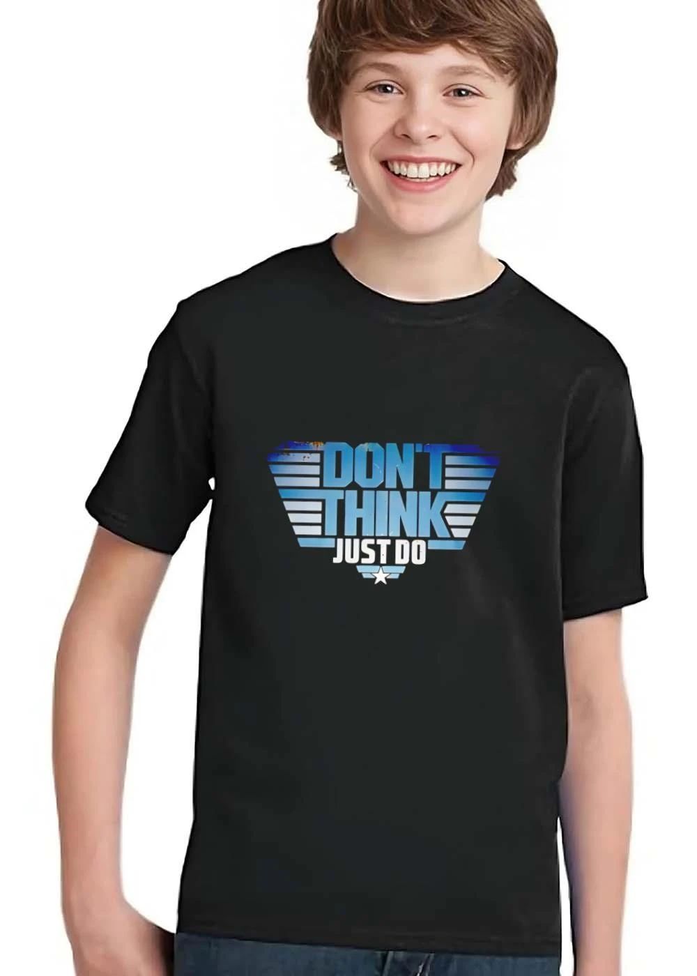 Dont Think Just Do Distressed Military Aviator Emblem Star Wings shirt