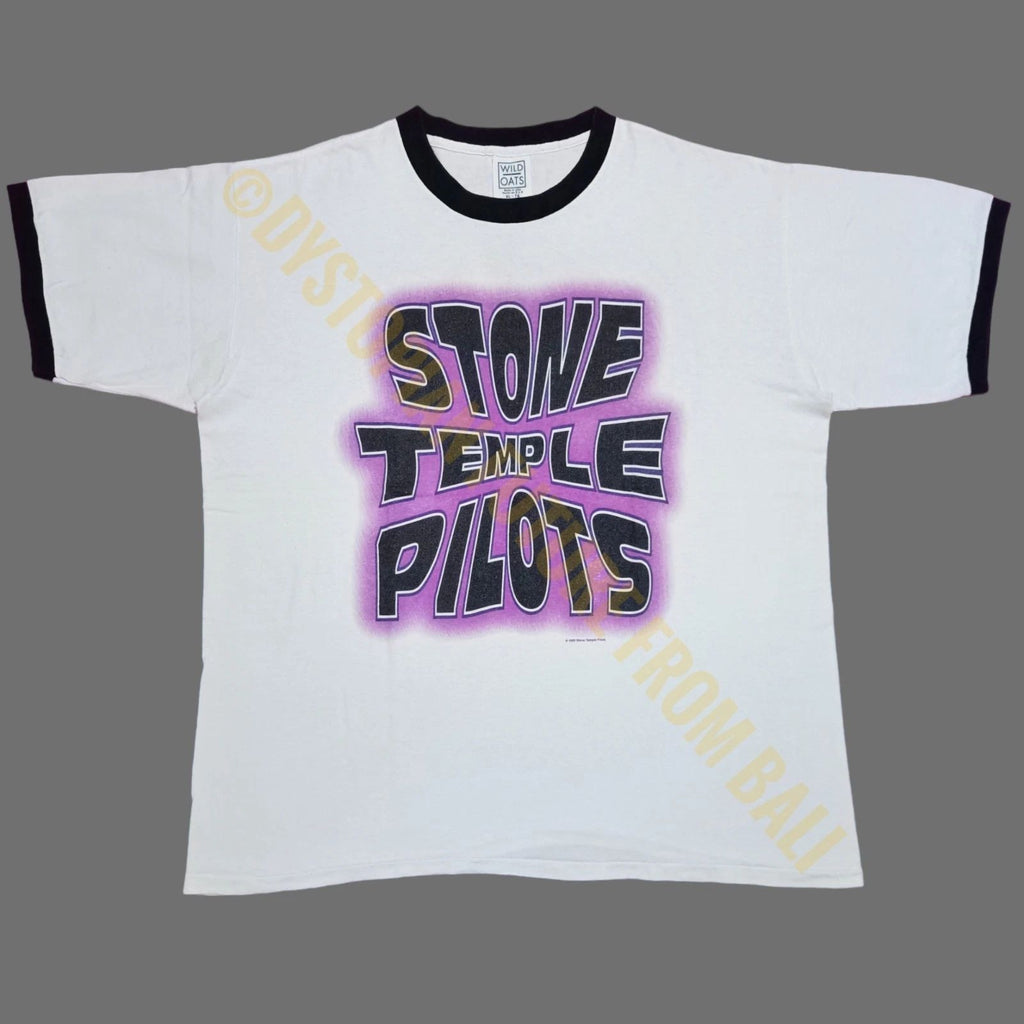 Vintage 1996 Stone Temple Pilots - North American Tour Ringer Band T-shirt