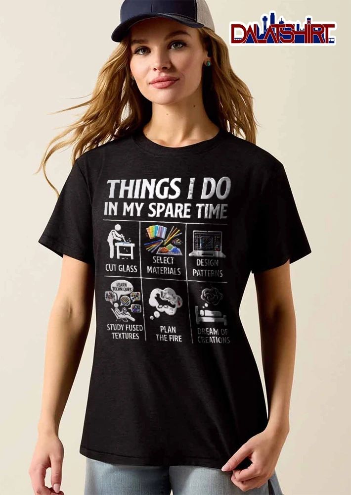 Things I Do In My Spare Time Cut Glass Select Materials Design Patterns Dream Of Creations Six Panel Grid shirt