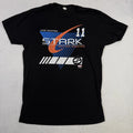 Stark Industries Men's Graphic T-Shirt Size S Black Short Sleeve Motor Racing