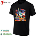 Peanuts Characters Happy 4th of July Tennessee Volunteers T-shirt