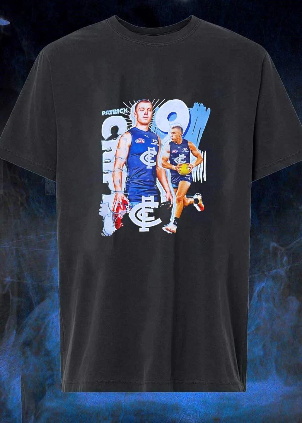 Patrick Cripps Carlton Blues T-Shirt