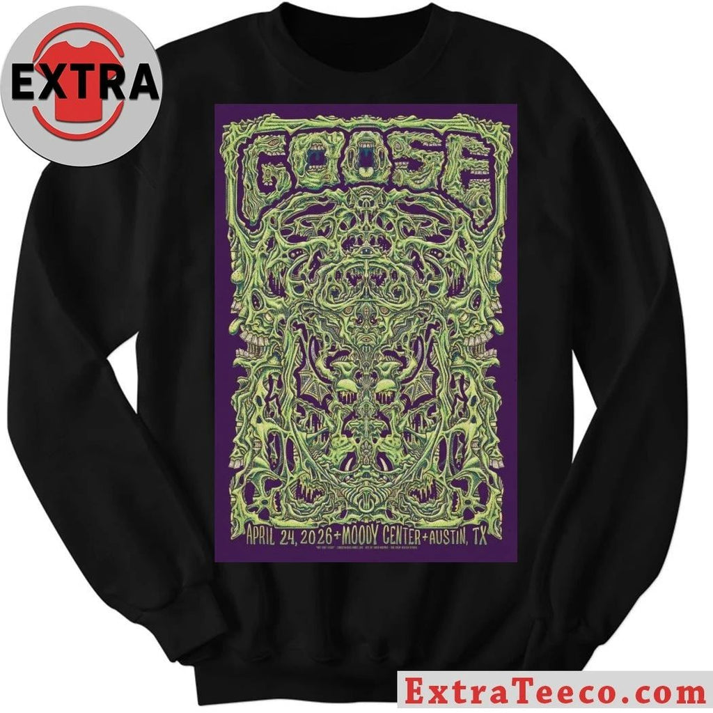 Goose Apr 24, 2026 Austin, TX Tour Poster Shirt