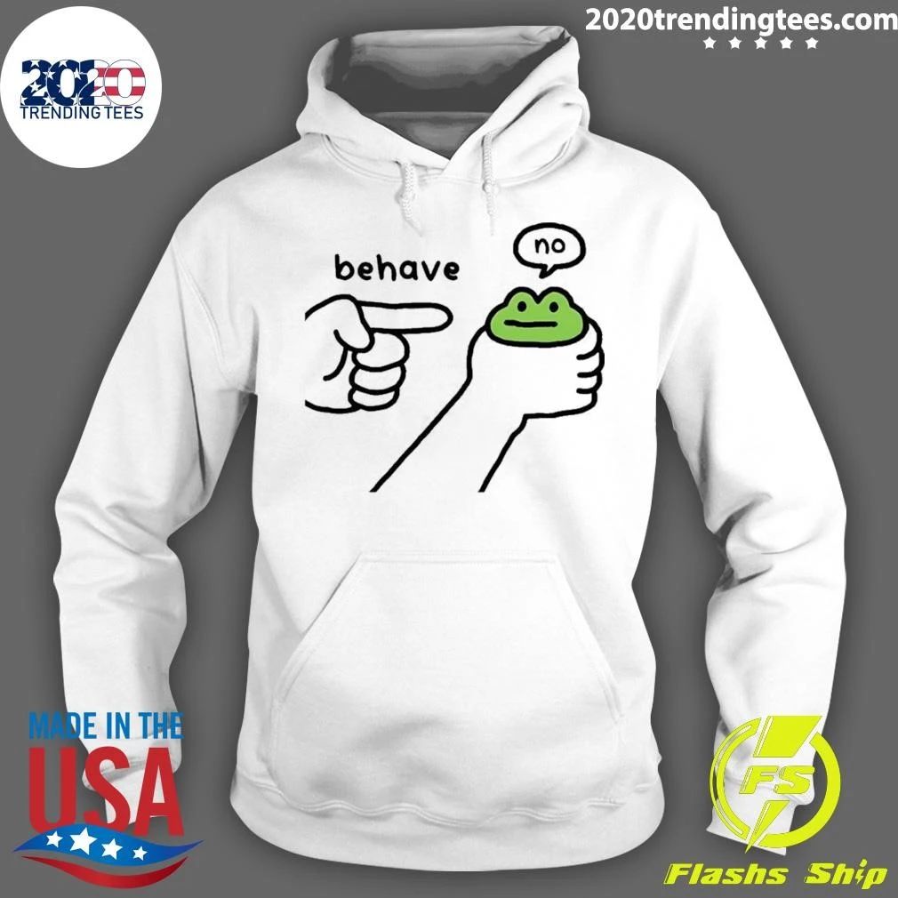 Dishonest Frog Behave No Meme Shirt