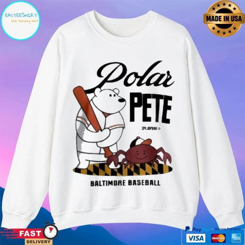 Polar Pete Players Baltimore Baseball T-shirts