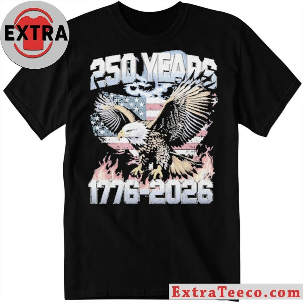 USA America 250 Years Eagle Flag Shirt