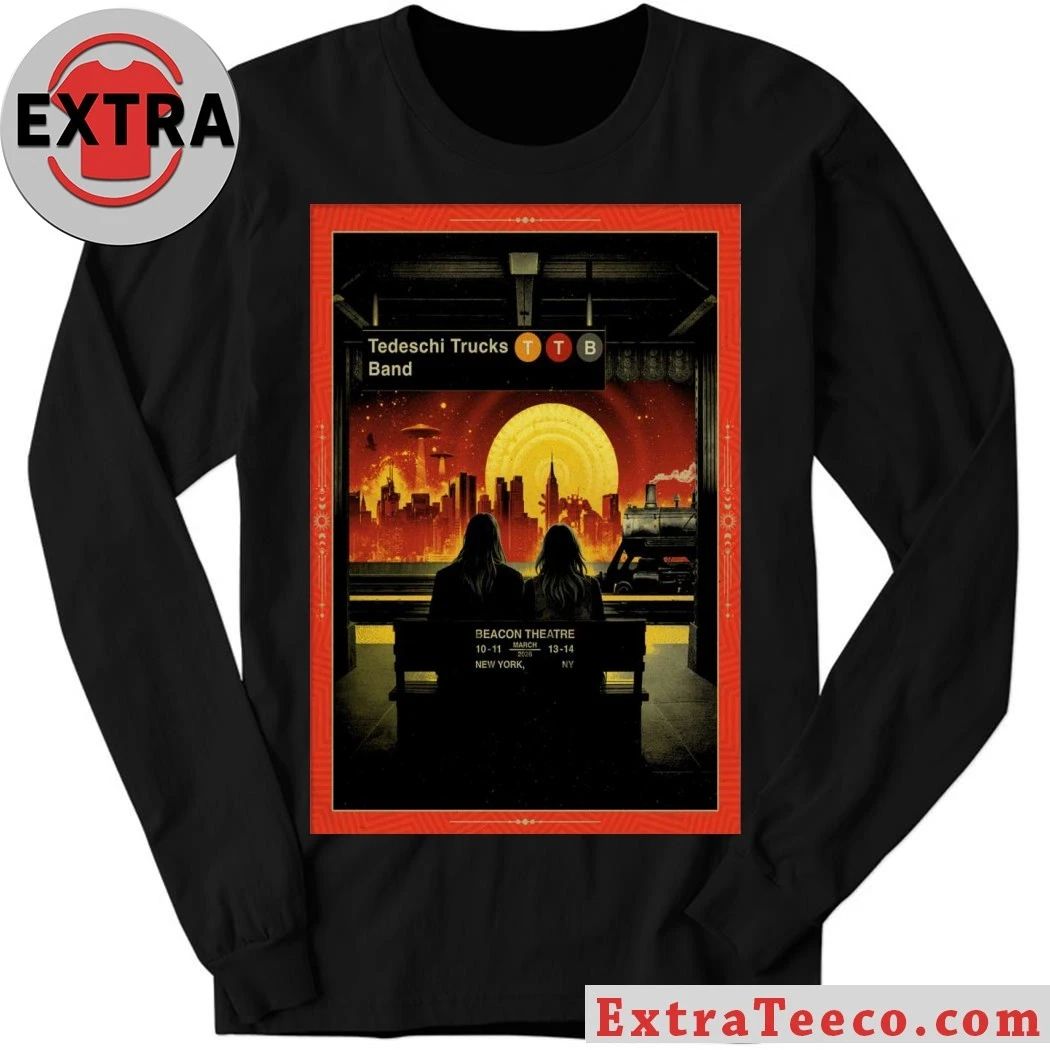 Poster Tedeschi Trucks Band At Beacon Theatre In New York, NY On March 10-14 2026 Shirt