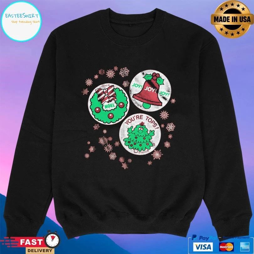 Christmas Trio Scratch N Sniff Noel Joy You’re Tops T-shirts