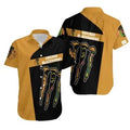 Chicago Blackhawks Golden Edge Hawaiian Shirt