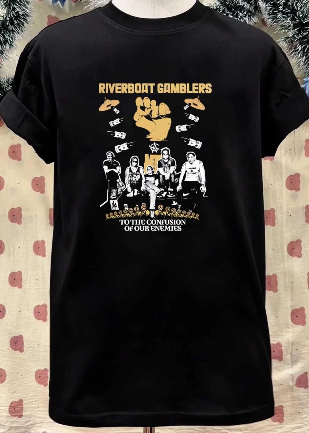 Band Merch Riverboat Gamblers to the Confusion of Our Enemies shirt