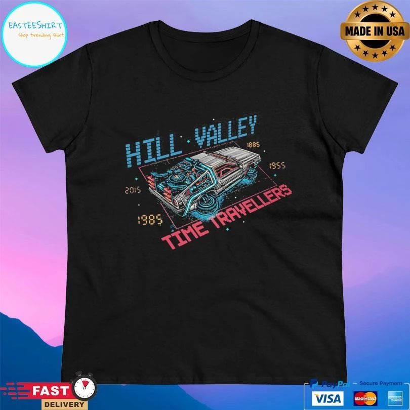 Hill Valley Time Travellers T-shirts
