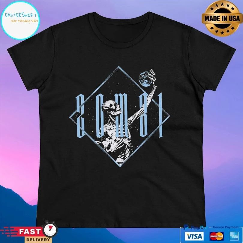 Zombi So Mote It Be Skeleton T-shirts