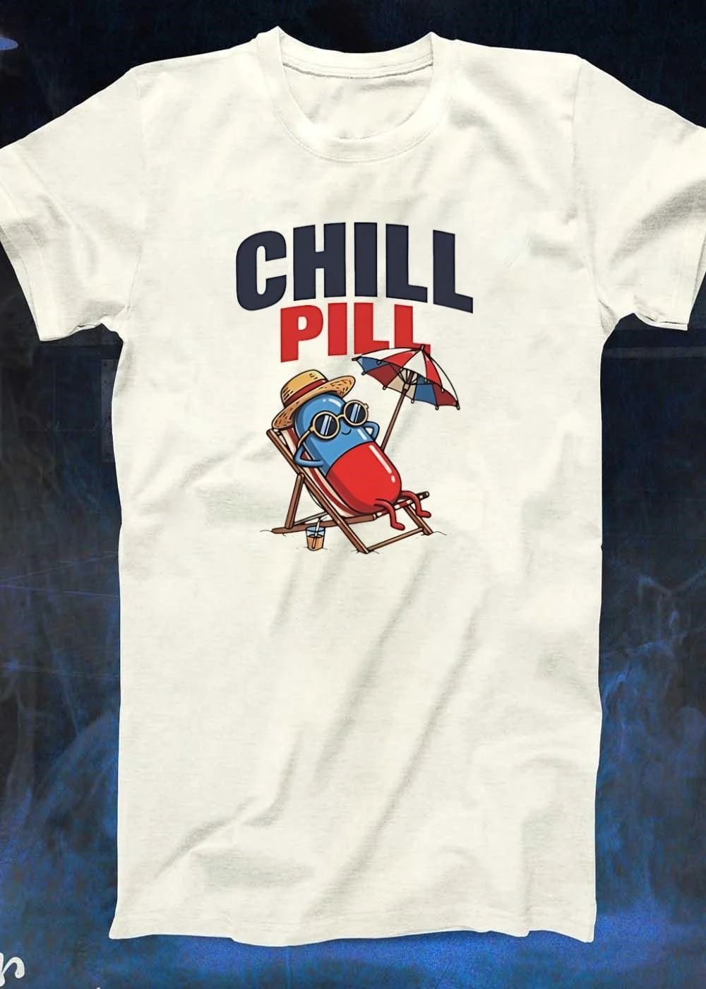 Relaxed Vacation Vibe Chill Pill Beach shirt