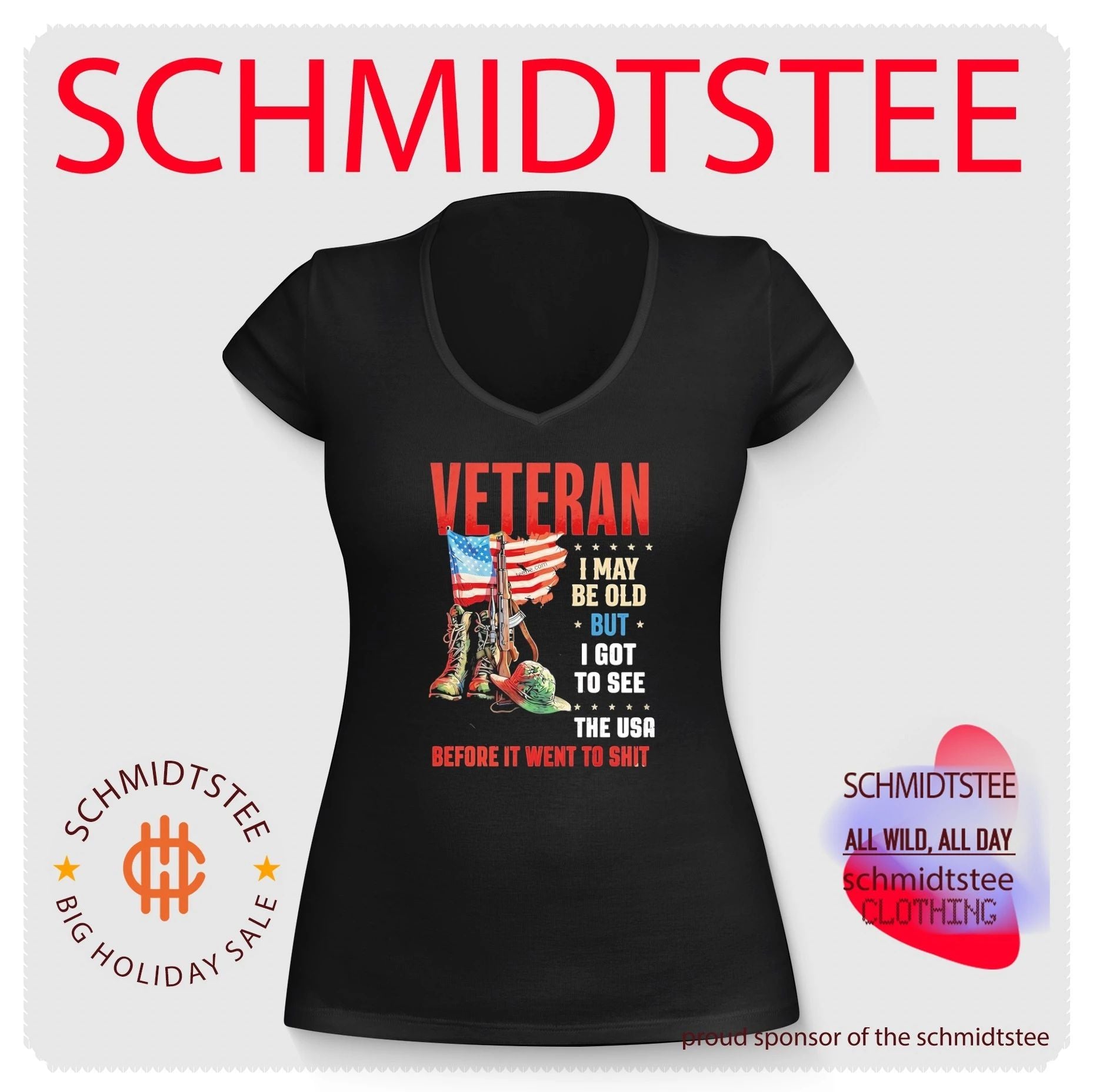 Veteran I may be old but I got to see the USA before it went to shit shirt