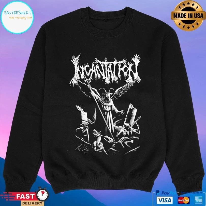Incantation Upon The Throne Of Apocalypse T-shirts