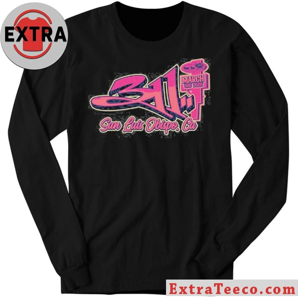 311 Match 3 3 2026 San Luis Obispo CA Shirt
