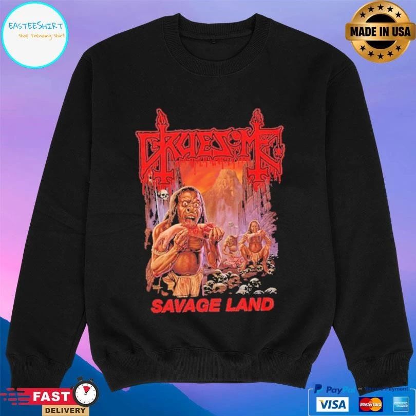 Gruesome Savage Land T-shirts