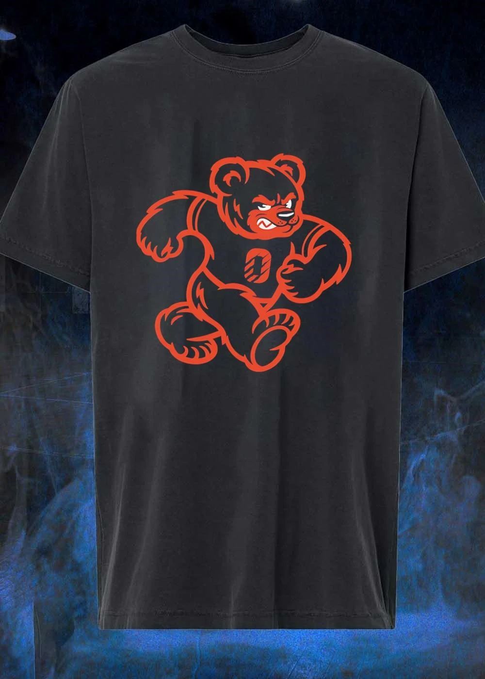 Run Bear Mascot Athletic Logo shirt