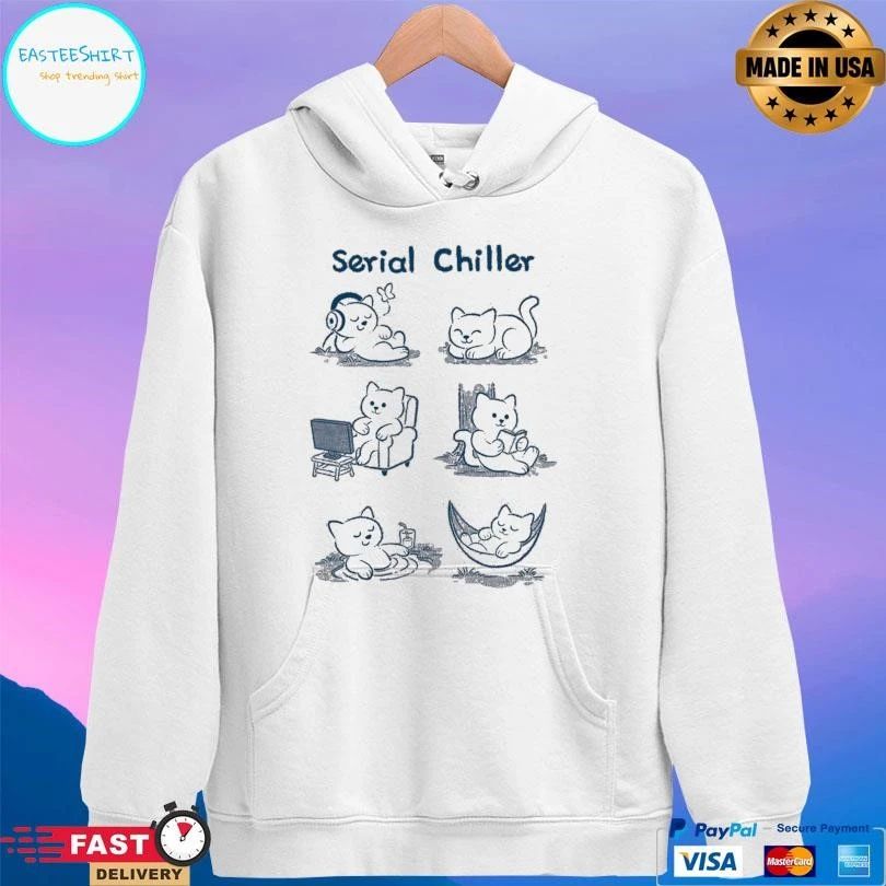 Serial Chiller Cat T-shirts