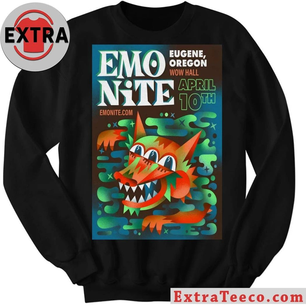 Emo Nite 4 10 2026 Eugene OR Poster Shirt