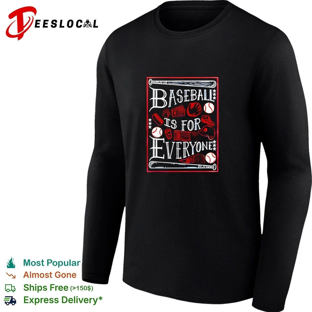 Baseball Is for Everyone Detroit Tigers T-shirt
