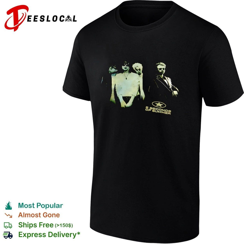 5 Seconds of Summer Band Members 5SOS T-shirt