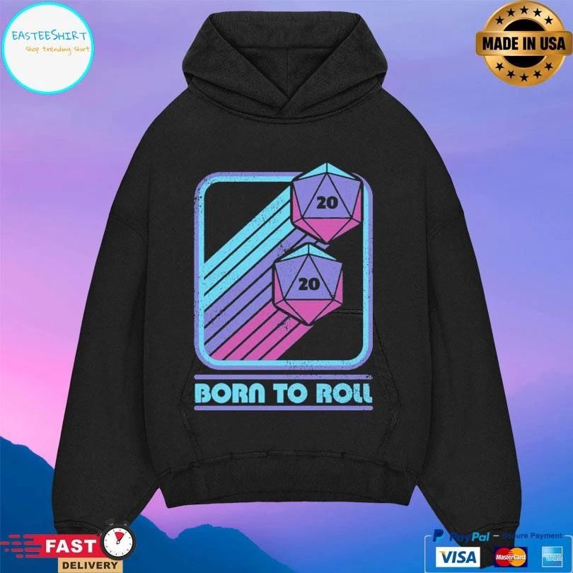 RPG Vintage Born To Roll T-shirts