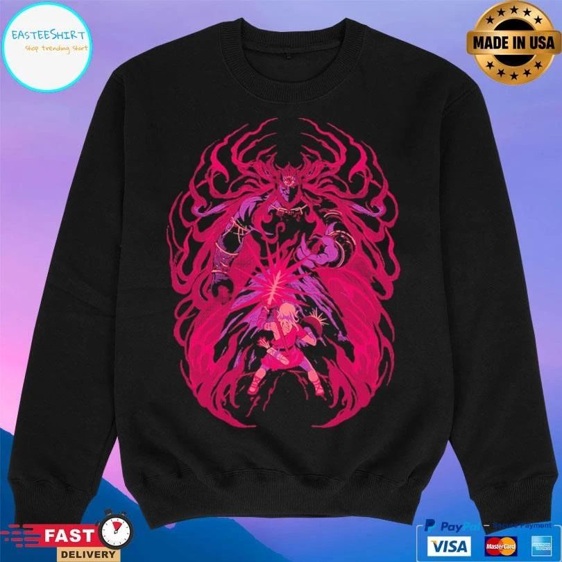 Light Against The Demon King Ilustrata T-shirts
