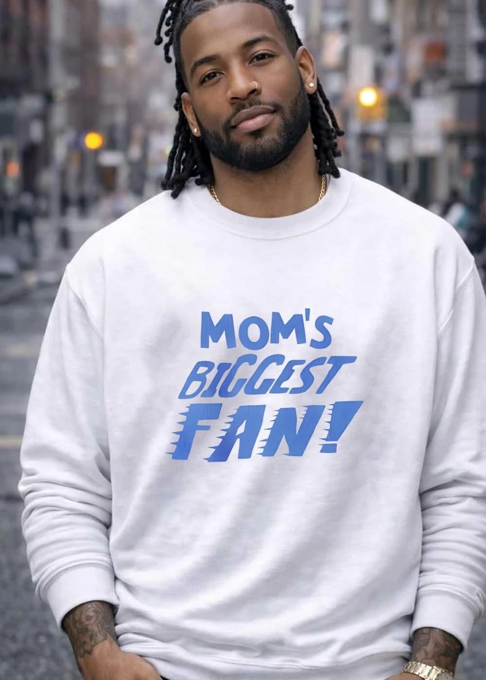 Mom’s Biggest Fan! ‘ Casual Apparel ‘ Mom’s Biggest Fan T-Shirt