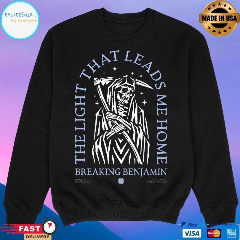 Reaper The Light That Leads Me Home Breaking Benjamin T-shirts
