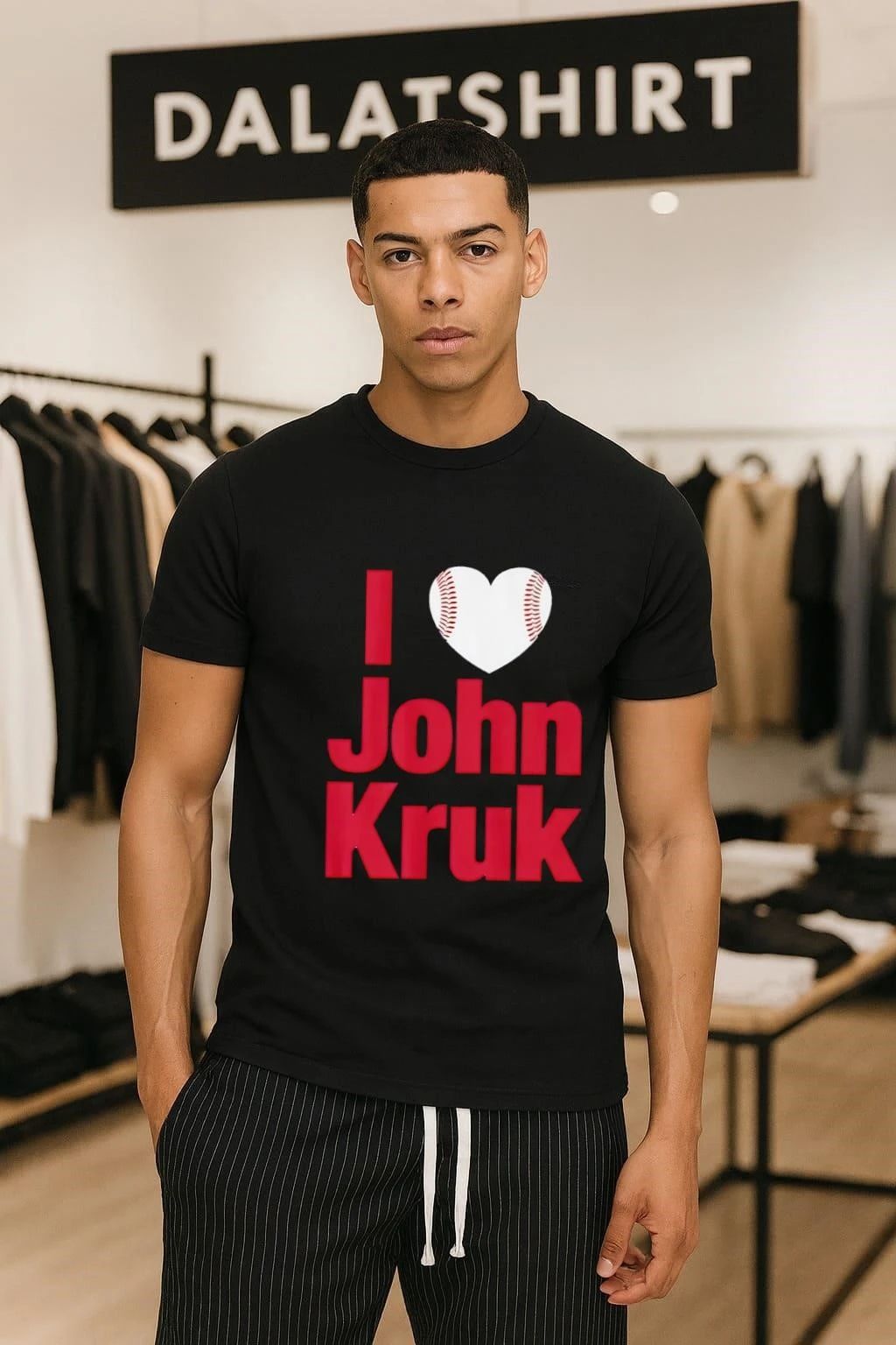 Awesome Baseball Fan Apparel I Love John Kruk Shirt