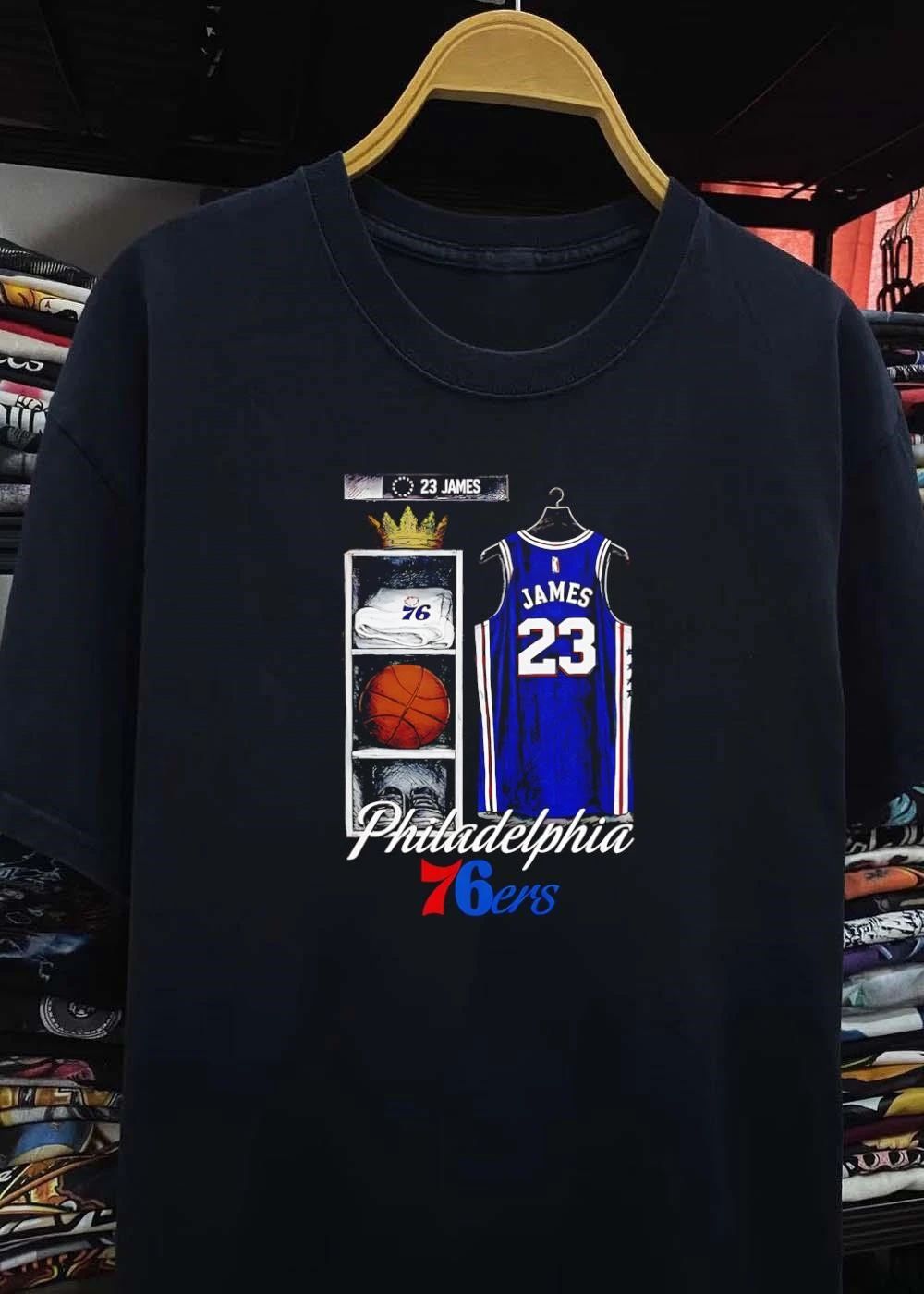 23 James Philadelphia 76ers Jersey Shirt