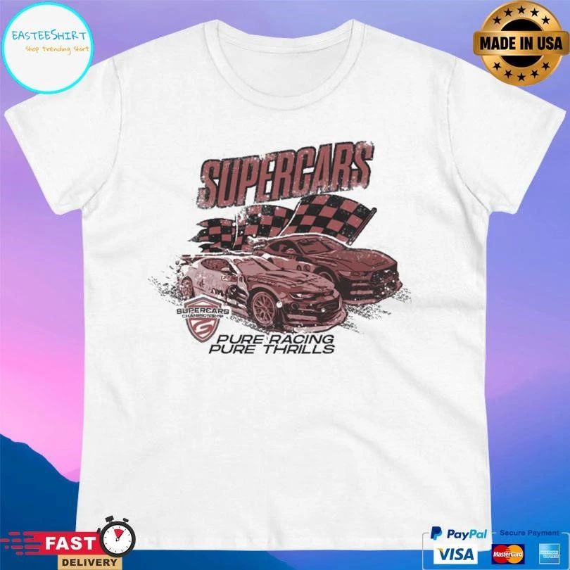 Supercars Pure Racing Pure Thrills T-shirts