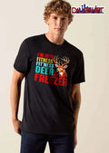 Im Into Fitness Deer In My Freezer Antlered Buck Head Portrait shirt