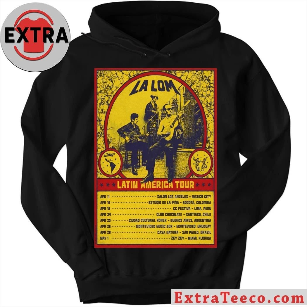La Lom 2026 Latin America Shows Poster Shirt