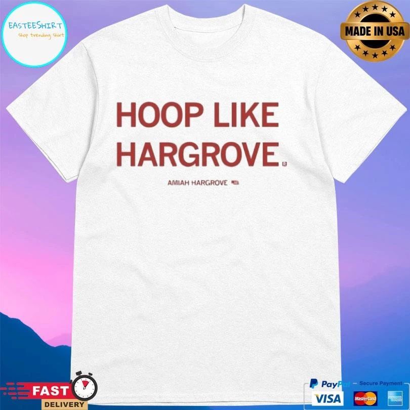Hoop Like Hargrove Nebraska Cornhuskers Amiah Hargrove T-shirts