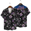 New York Mets Tropical Breeze Hawaiian Shirt