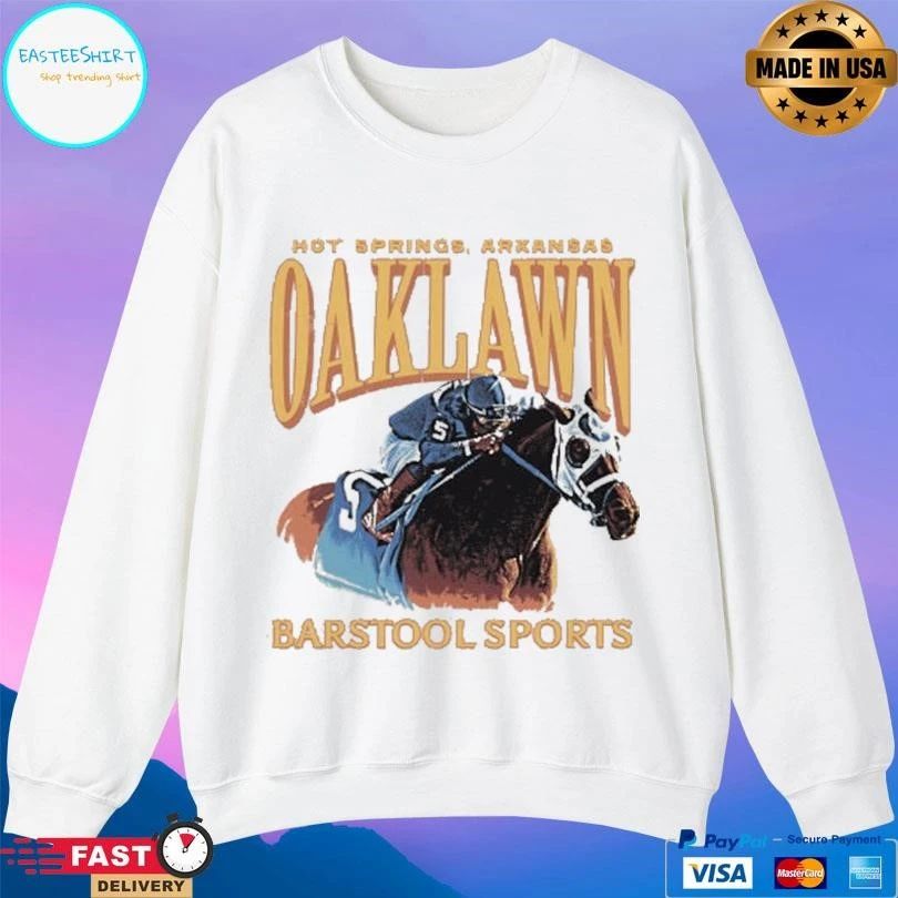 Springs Arkansas Oaklawn X Barstool Sports Heritage T-shirts