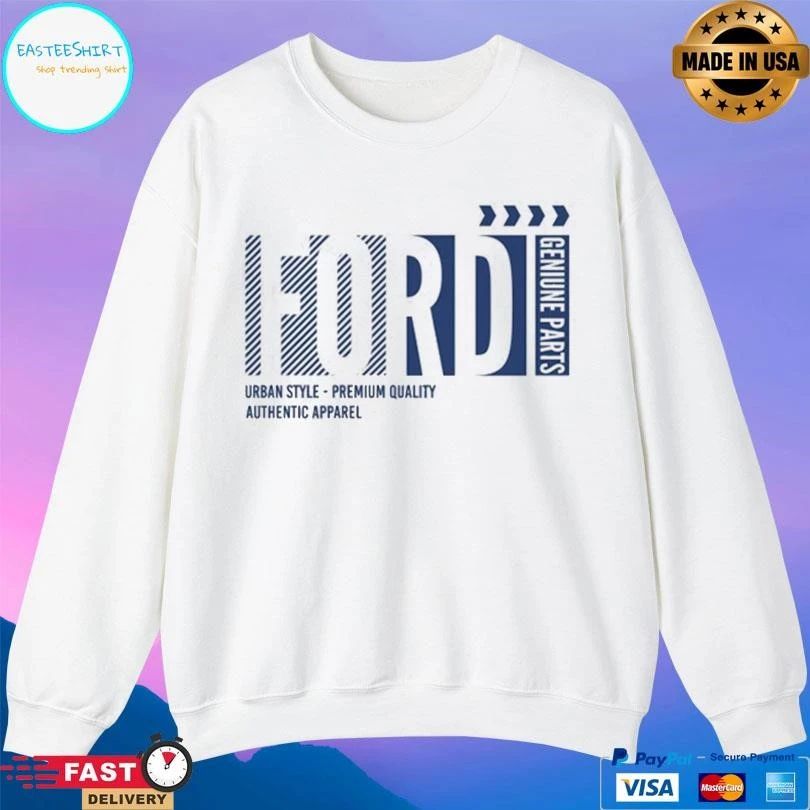 Ford Geniune Parts Urban Style-Premium Quality Authentic Apparel T-shirts